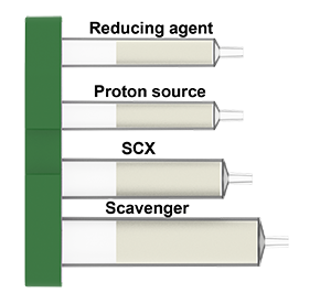 What is in the reductive amination cartridges: Image